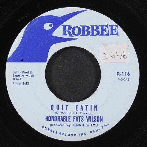 HONORABLE FATS WILSON