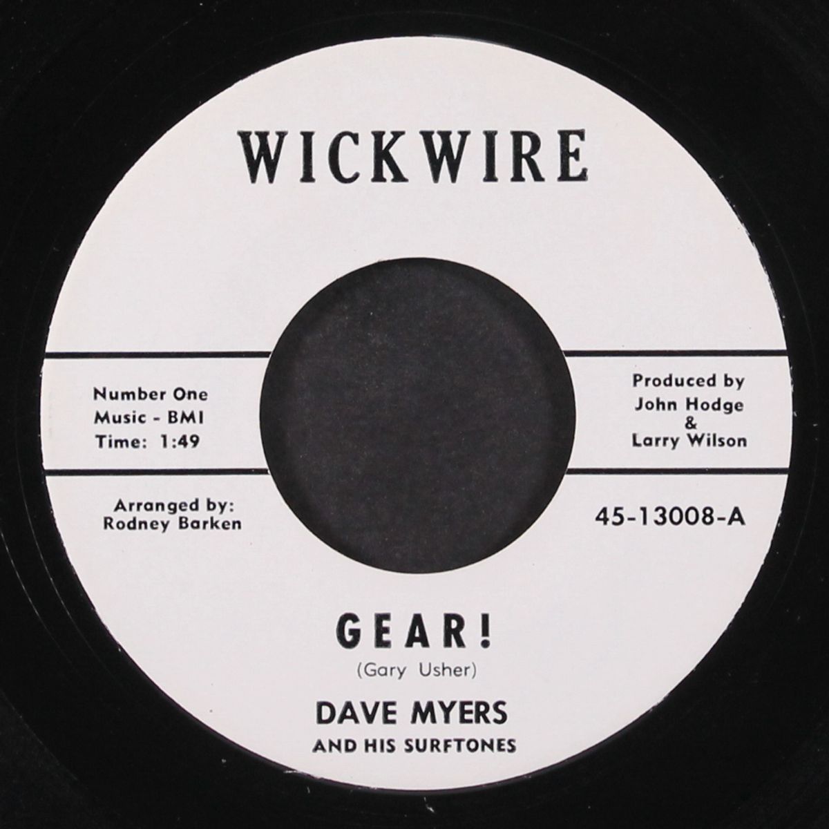 gear! / let the good times roll by DAVE MYERS & SURFTONES