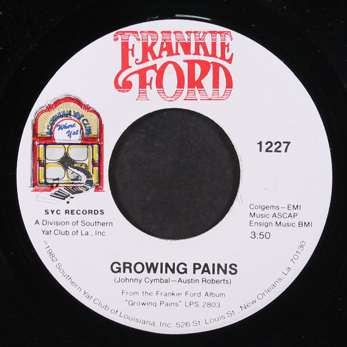 growing pains / ups and downs by FRANKIE FORD