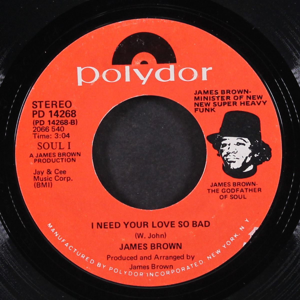 reality / i need your love so bad by JAMES BROWN