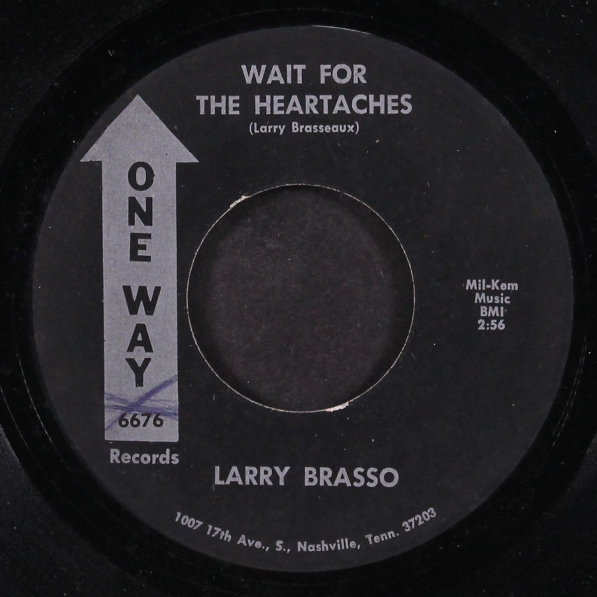 wait for the heartaches / you're gonna get what's coming to you by LARRY BRASSO