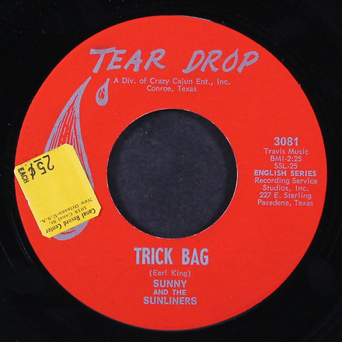 trick bag / cheatin' traces by SUNNY & SUNLINERS