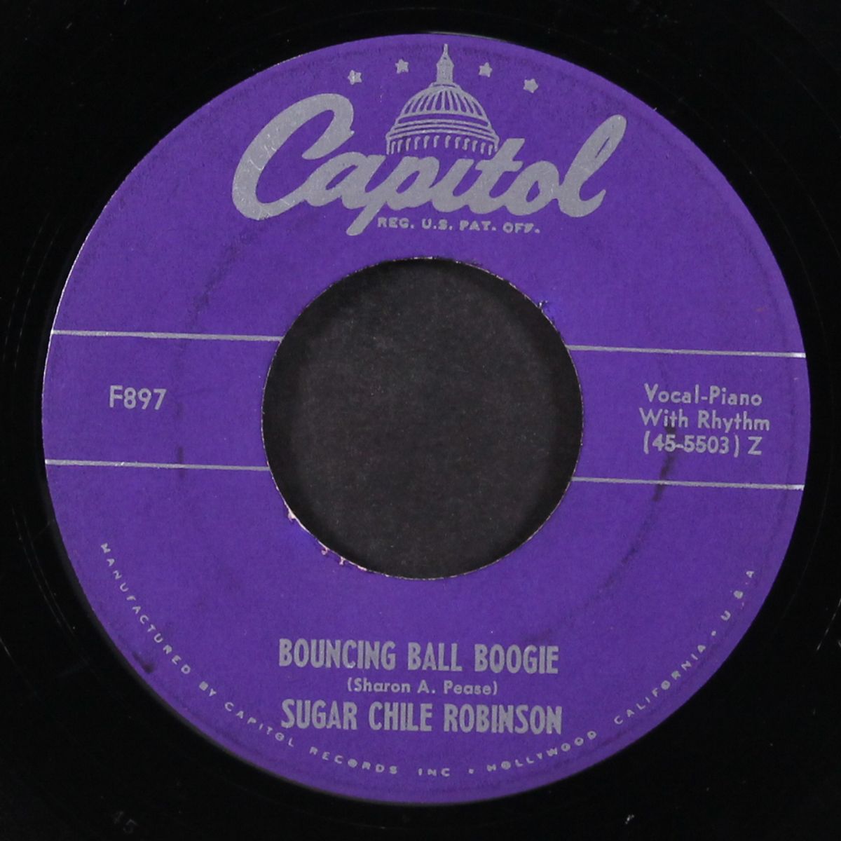say, little girl / bouncing ball boogie by SUGAR CHILE ROBINSON