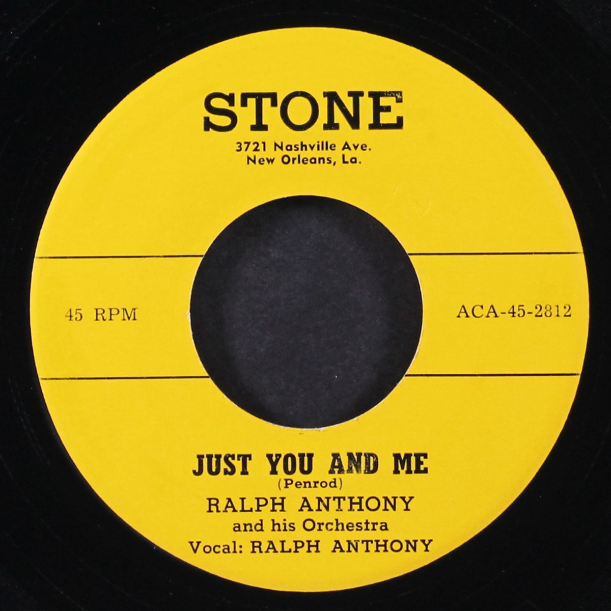 just you and me / keep off the grass by RALPH ANTHONY