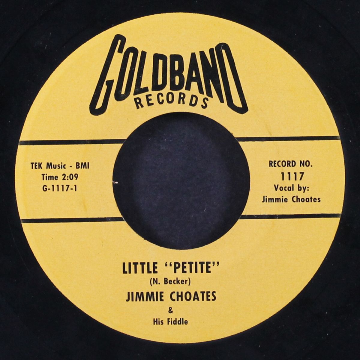 little petite / last waltz by JIMMIE CHOATES & FIDDLE