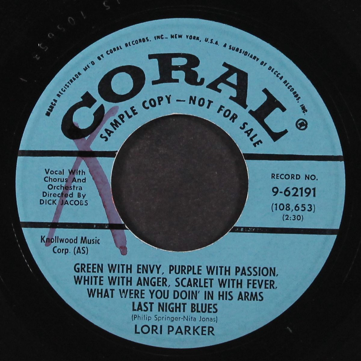 you alone / green with envy... by LORI PARKER