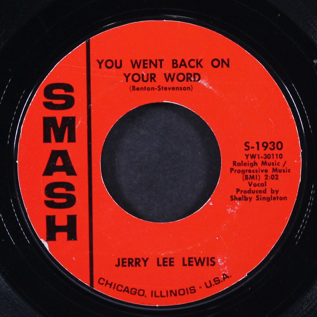 high heel sneakers / you went back on your word by JERRY LEE LEWIS