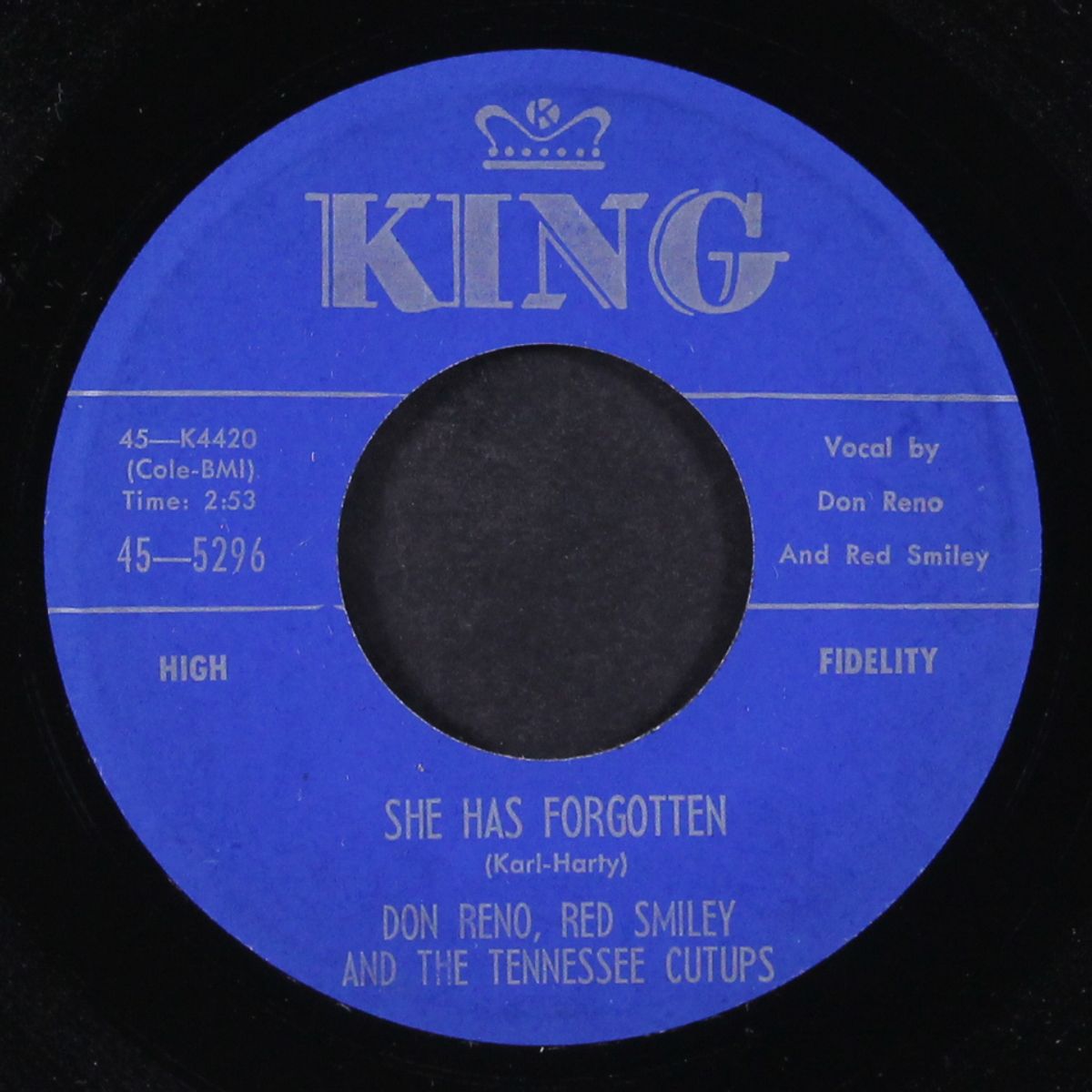 lonesome wind blues / she has forgotten by RENO & SMILEY