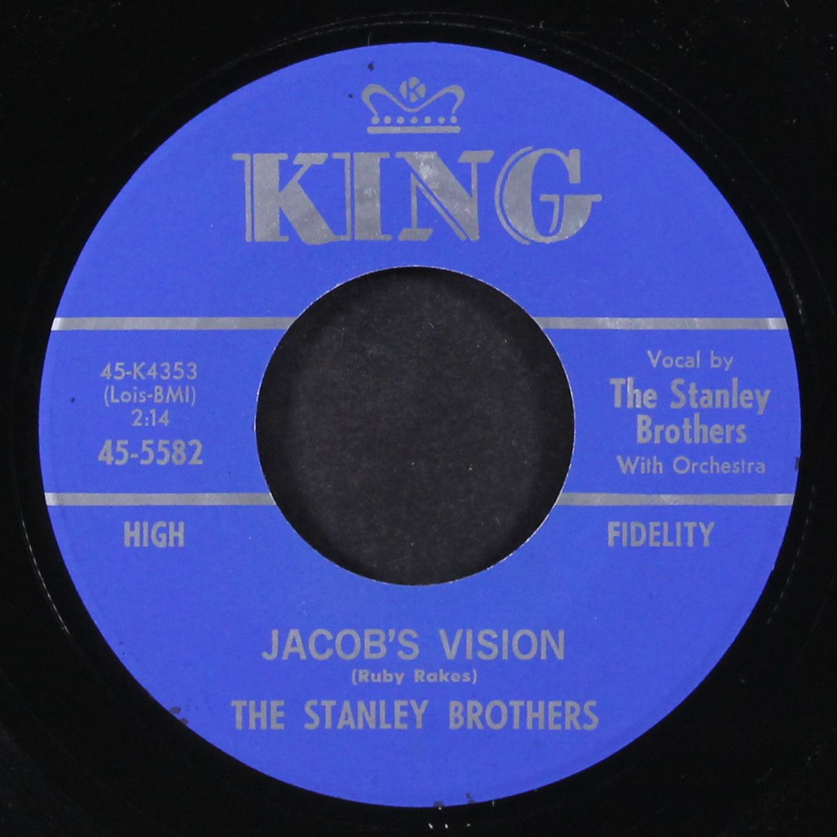 jacob's vision / they burders are greater than mine by STANLEY BROTHERS