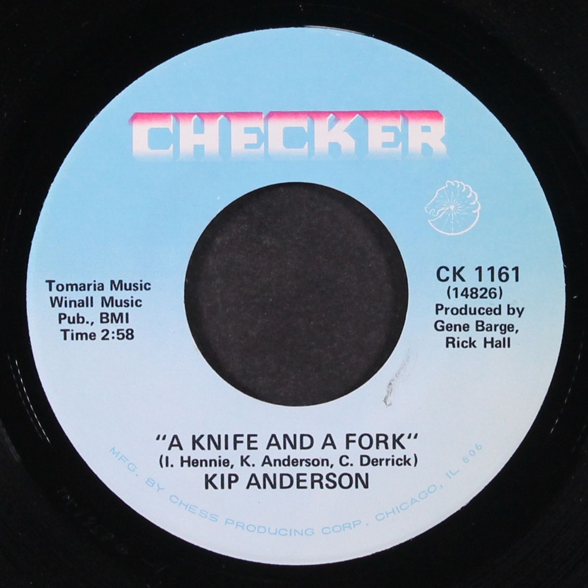a knife and a fork / take it like a man by KIP ANDERSON