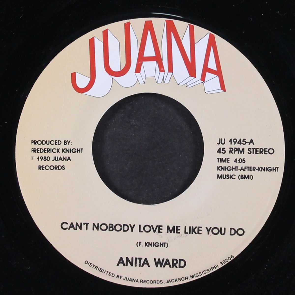 can't nobody love me like you do / forever green by ANITA WARD