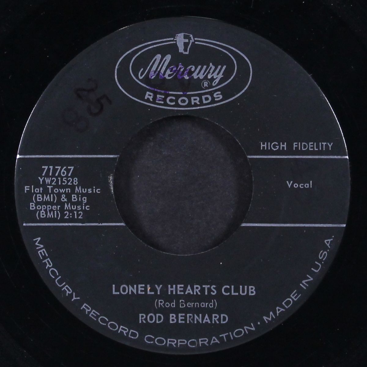 who knows / lonely hearts club by ROD BERNARD