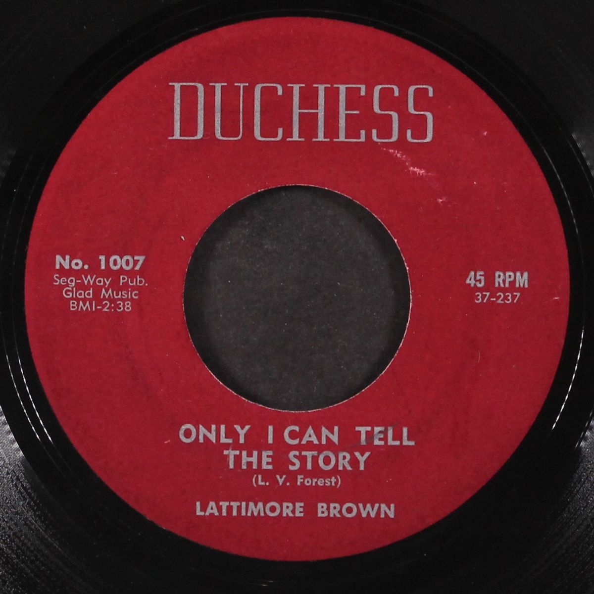 what have i done wrong / only i can tell the story by LATTIMORE BROWN