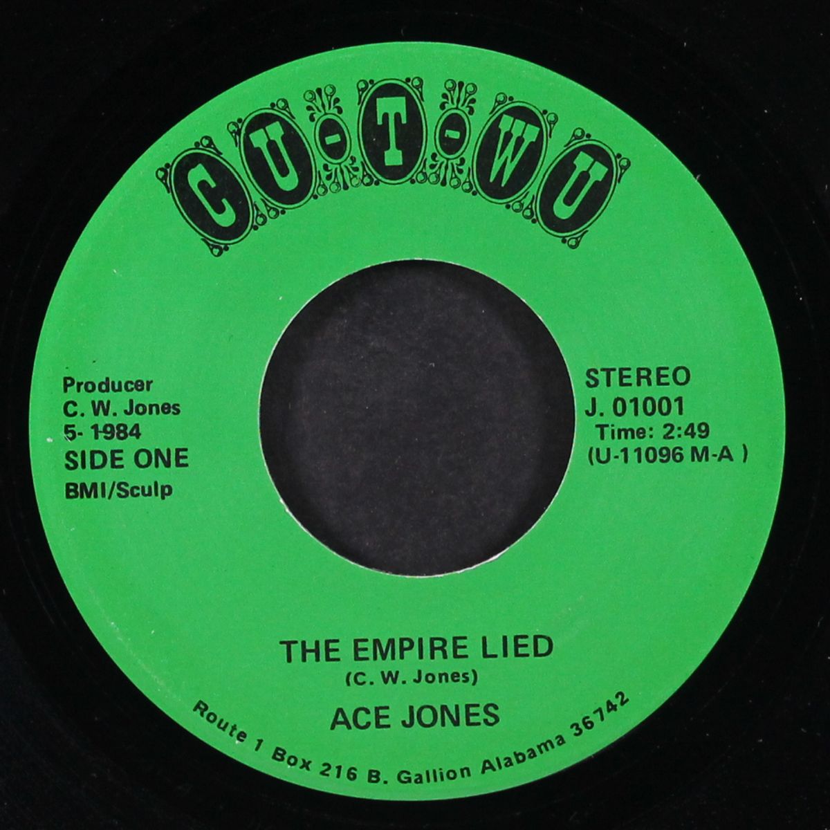 you got my fire burning / the empire lied by ACE JONES