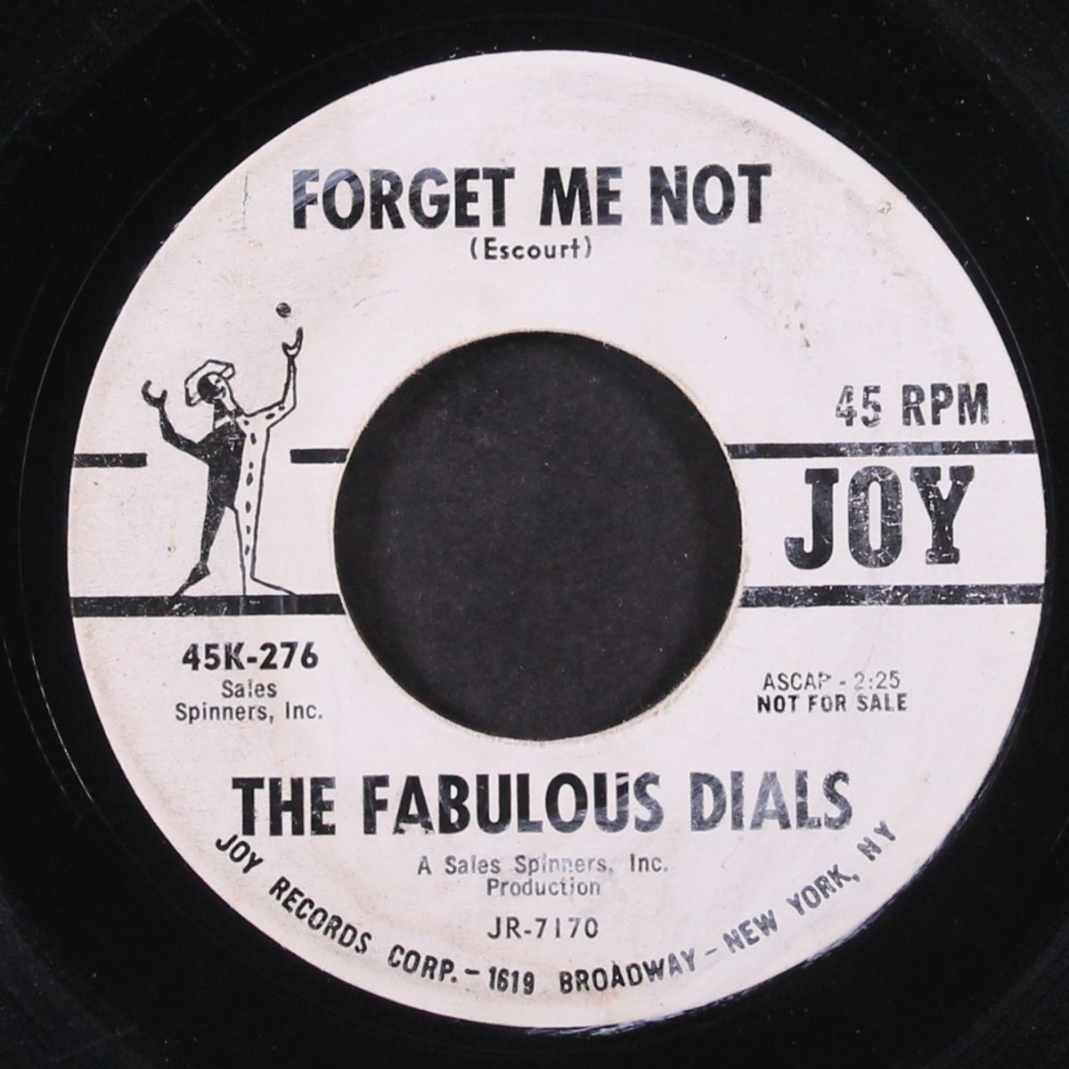 forget me not / bossa nova stomp by FABULOUS DIALS
