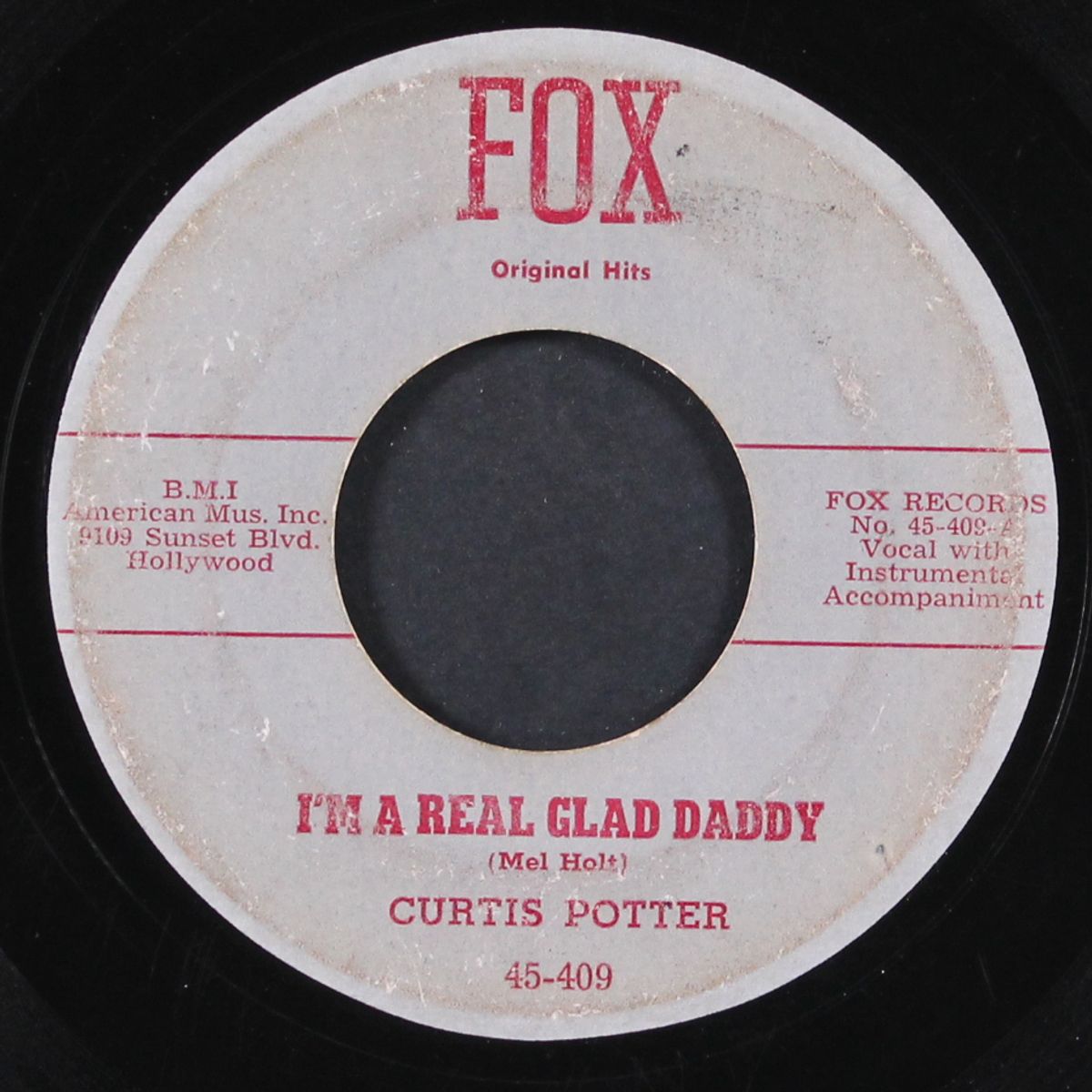 i'm a real glad daddy by CURTIS POTTER