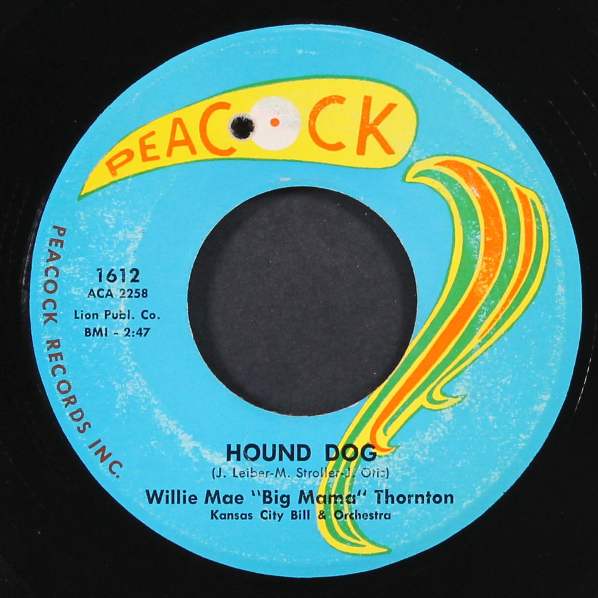hound dog / rock a bye baby by WILLIE MAE 'BIG MAMA' THORNTON