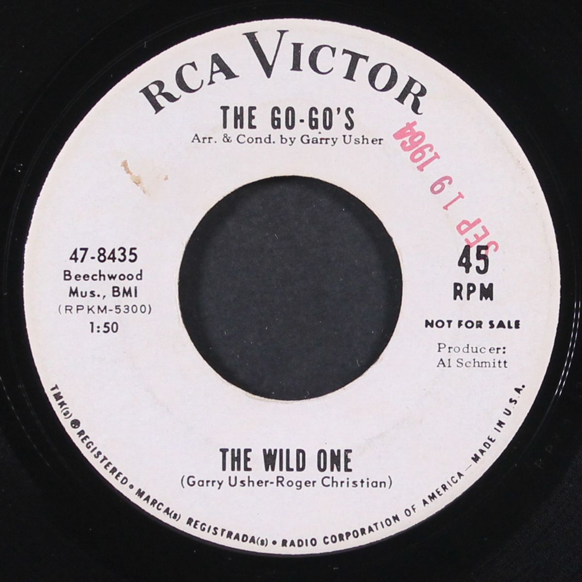 saturday's hero / wild one by GO-GO'S