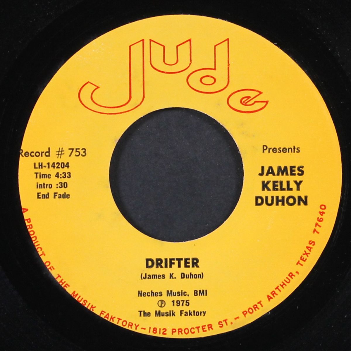 pusher man / drifter by JAMES KELLY DUHON