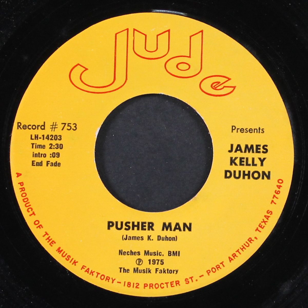 pusher man / drifter by JAMES KELLY DUHON
