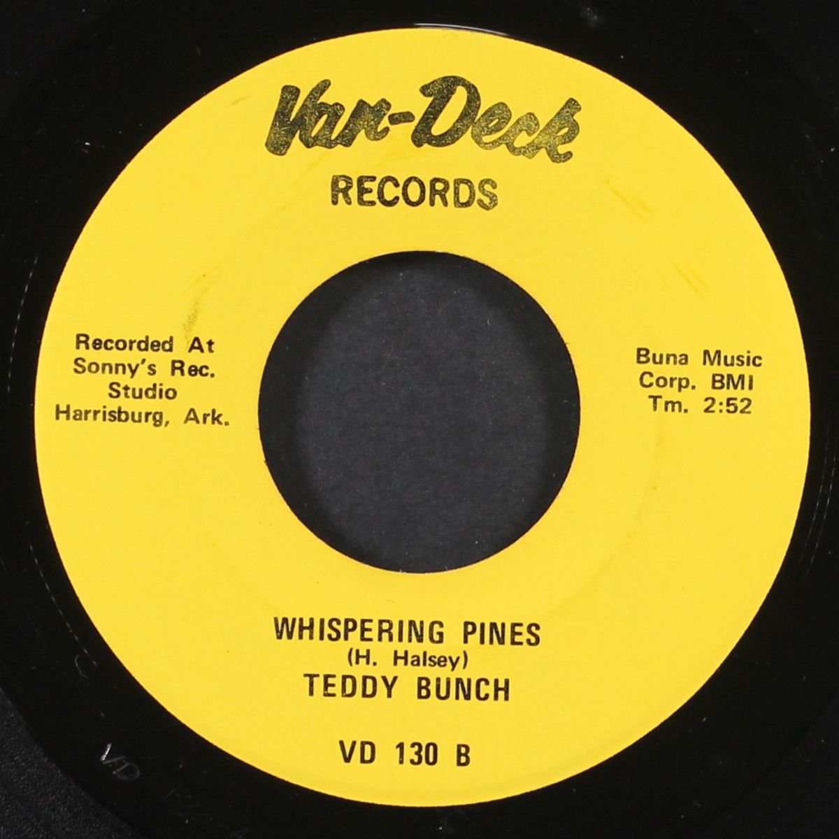 just to satisfy you / whispering pines by TEDDY BUNCH