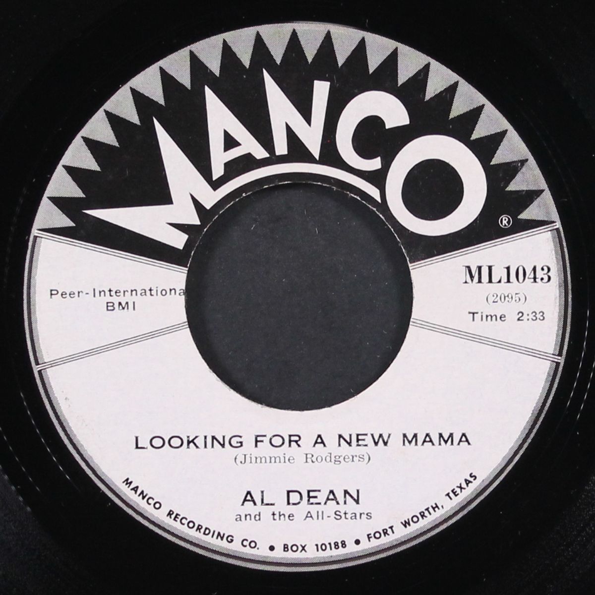 blue sky waltz / looking for a new mama by AL DEAN
