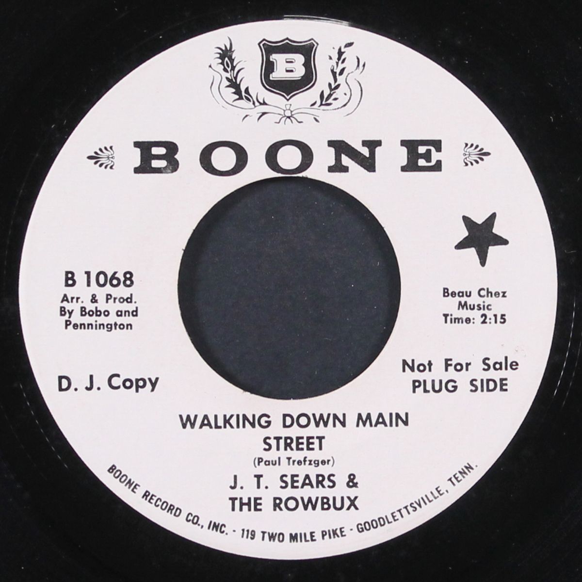 walking down main street by J.T. SEARS & ROWBUX