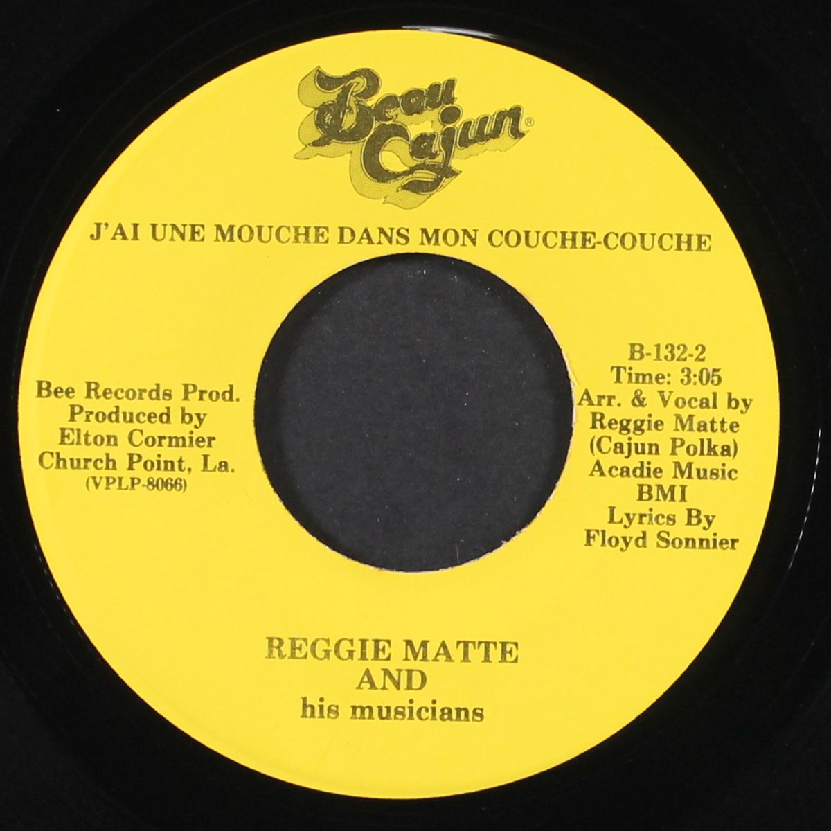 nonc to-bee et son carri / j'ai une mouche dans mon couche-couche by REGGIE MATTE