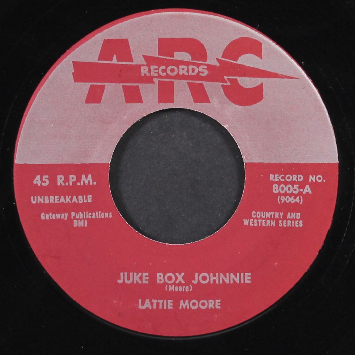 juke box johnnie / pretty woman blues by LATTIE MOORE