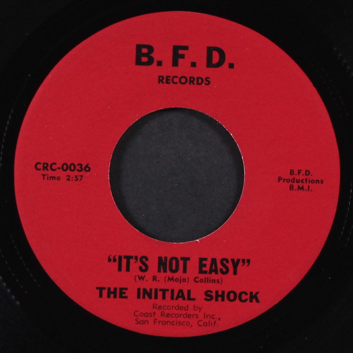 mind disaster / it's not easy by INITIAL SHOCK