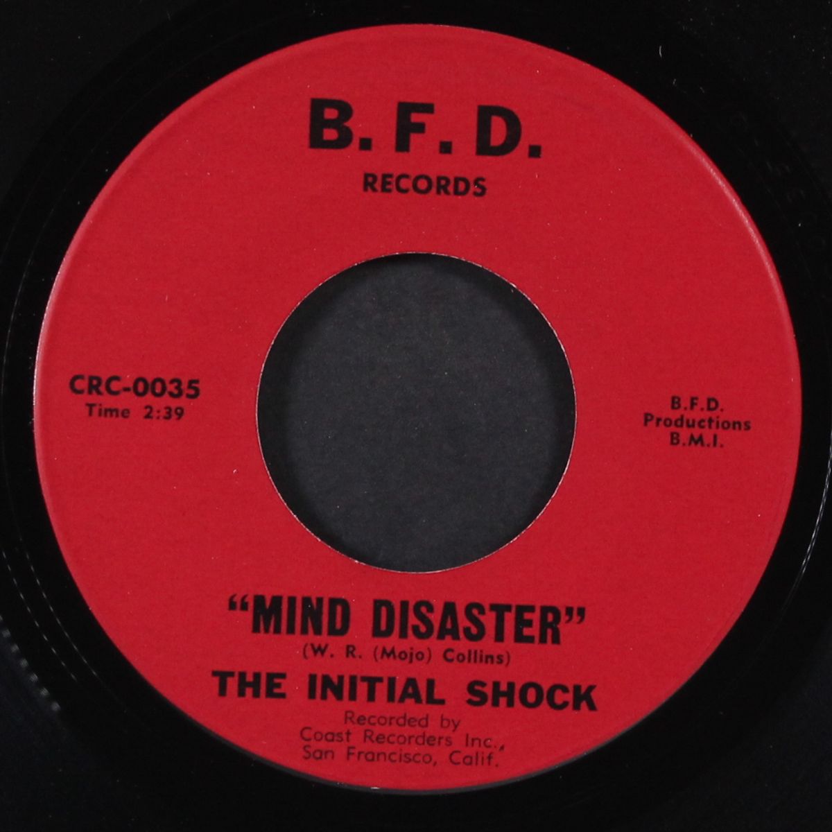 mind disaster / it's not easy by INITIAL SHOCK