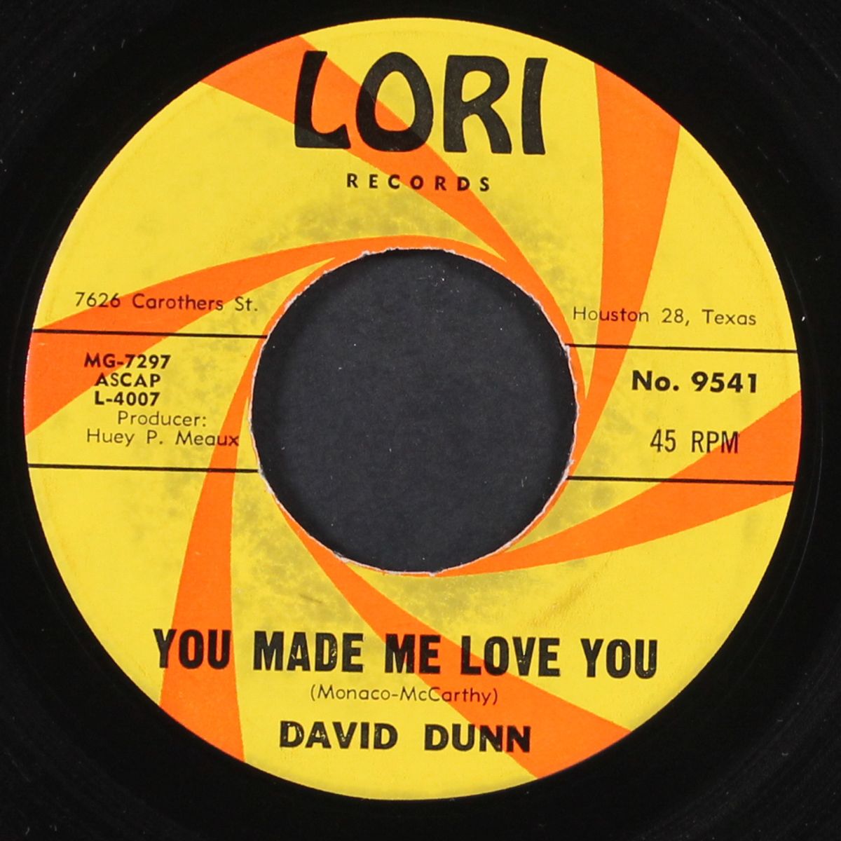 i'll never let you go by DAVID DUNN