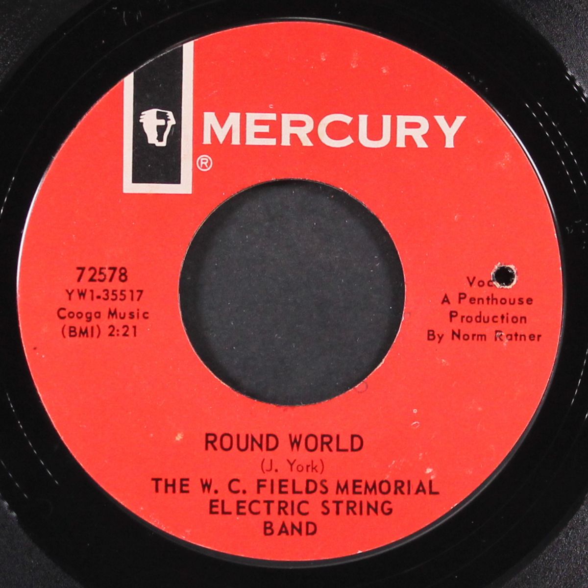 i'm not your stepping stone / round world by W.C. FIELDS MEMORIAL ELECTRIC STRING BAN