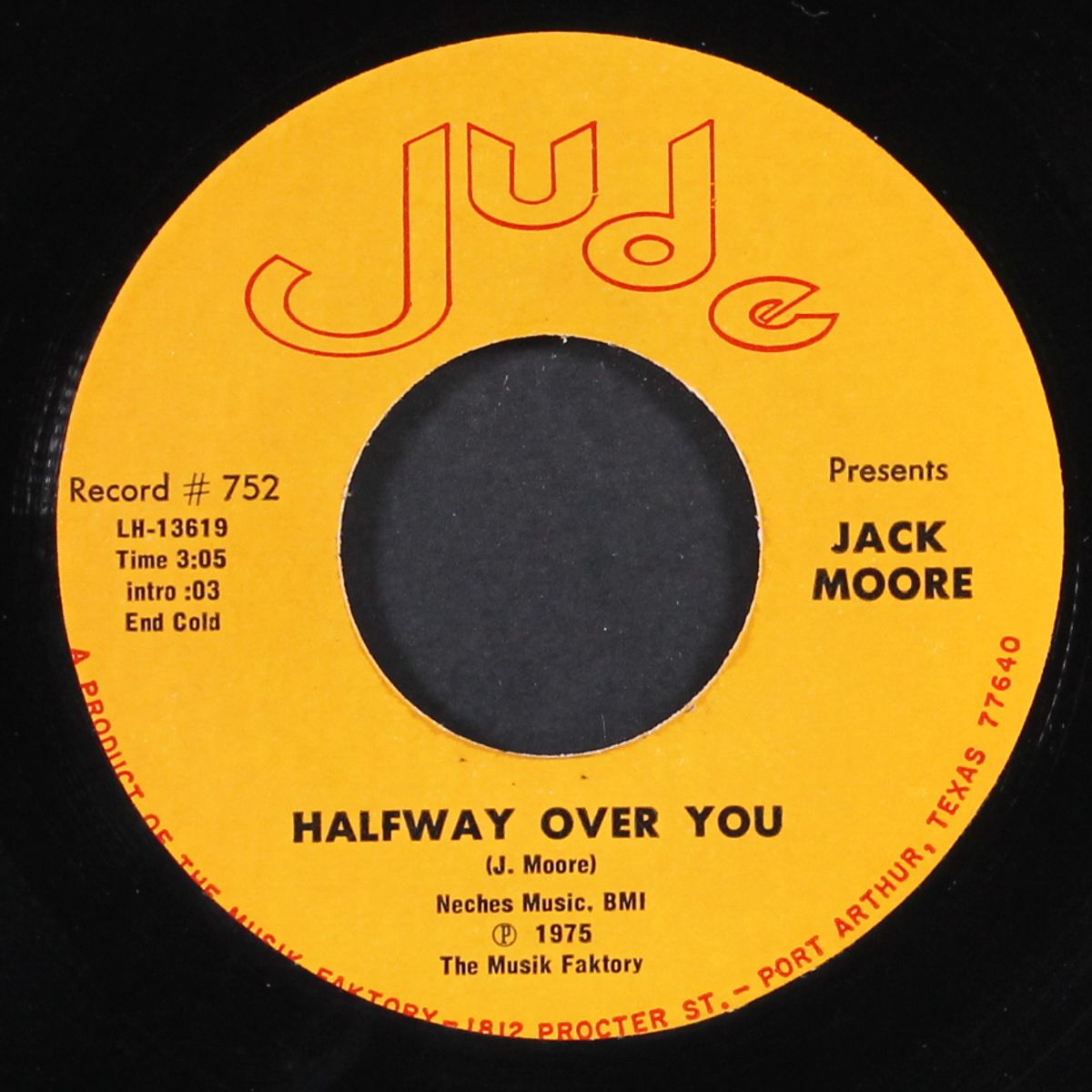 stepping stone / halfway over you by JACK MOORE