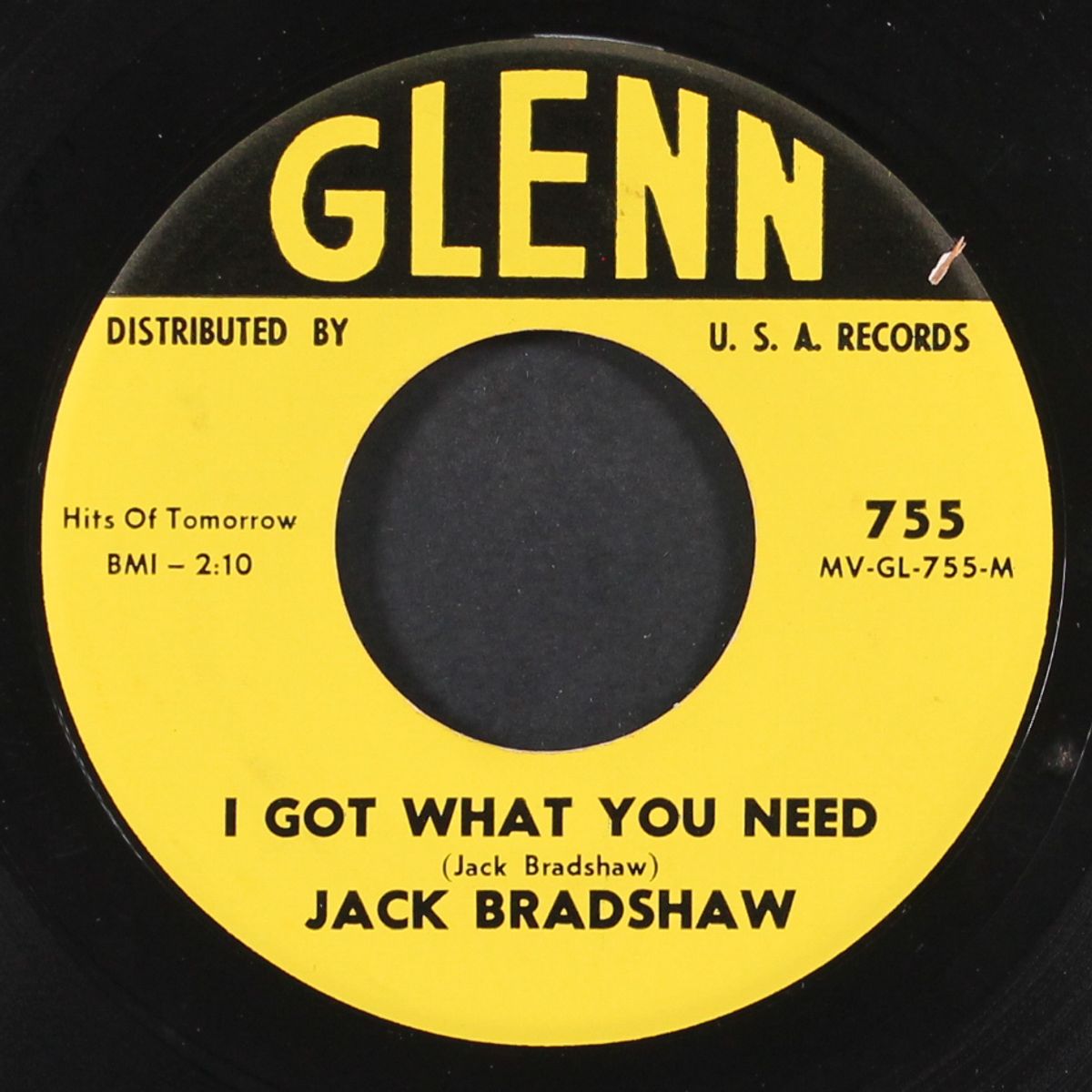 you hurt me / i got what you need by JACK BRADSHAW
