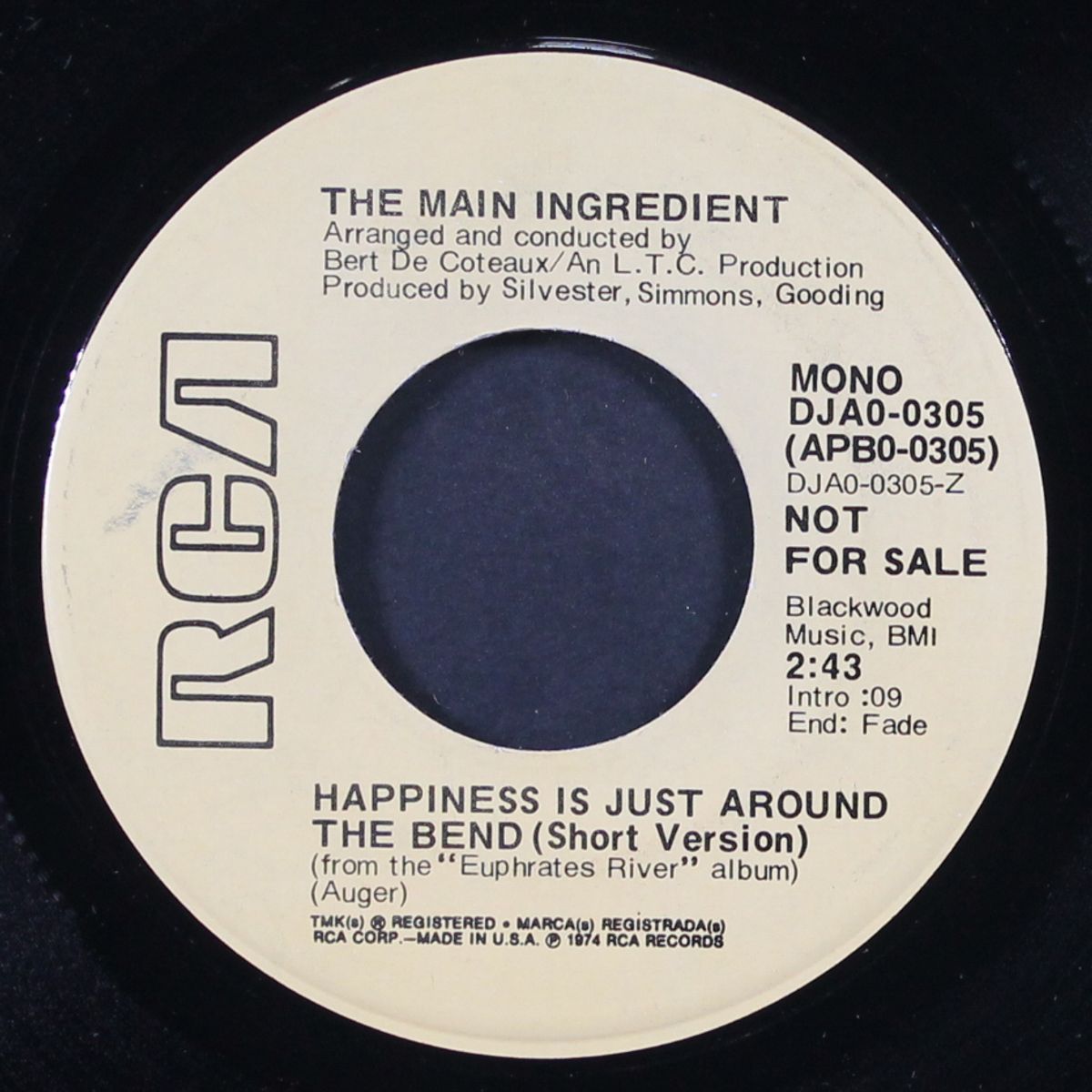 happiness is just around the bend by MAIN INGREDIENT