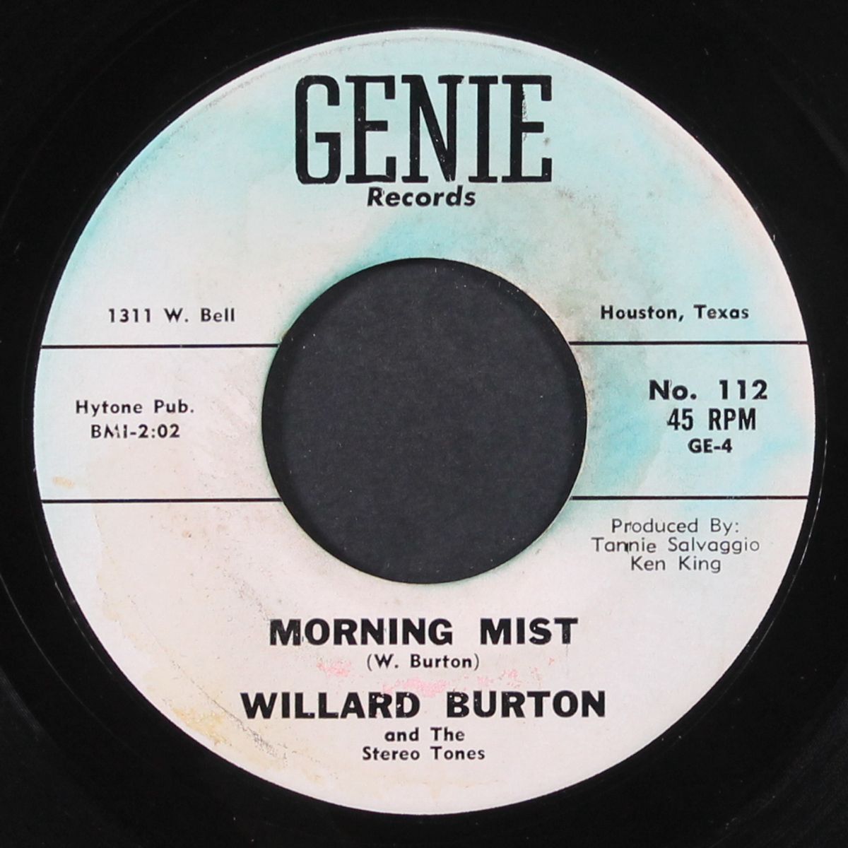 gut bucket / morning mist by WILLARD BURTON