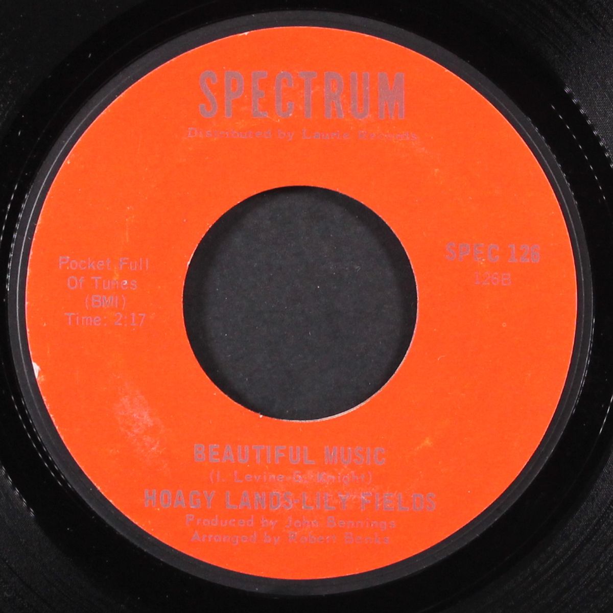 beautiful music / when love comes by HOAGY LANDS & LILY FIELDS