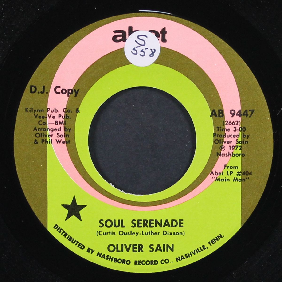 soul serenade / scratch my back by OLIVER SAIN