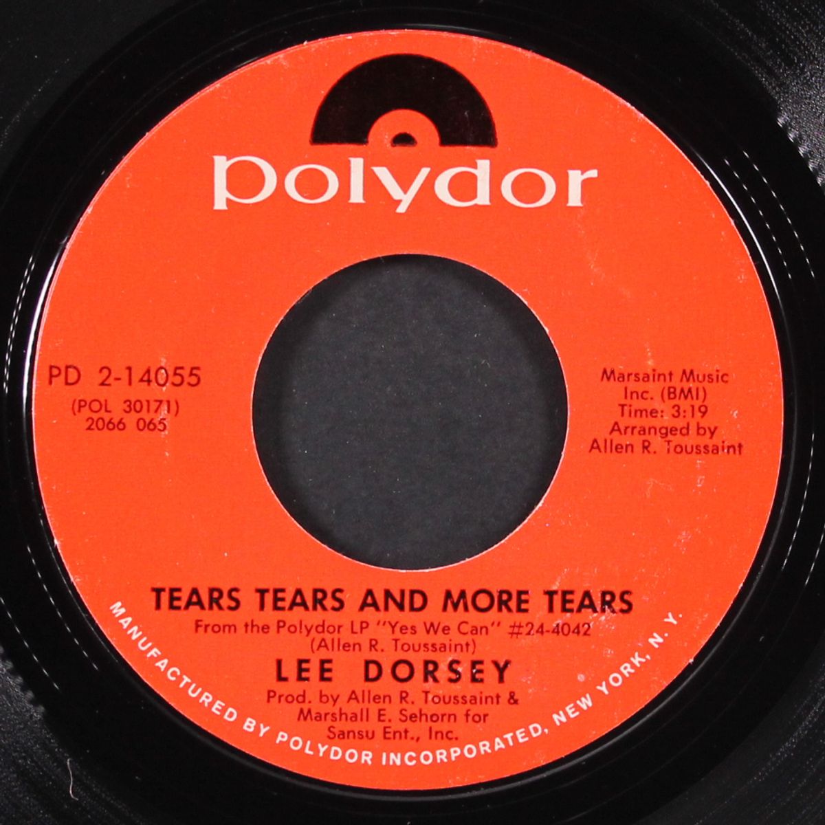 sneakin' sally thru the alley / tears tears and more tears by LEE DORSEY