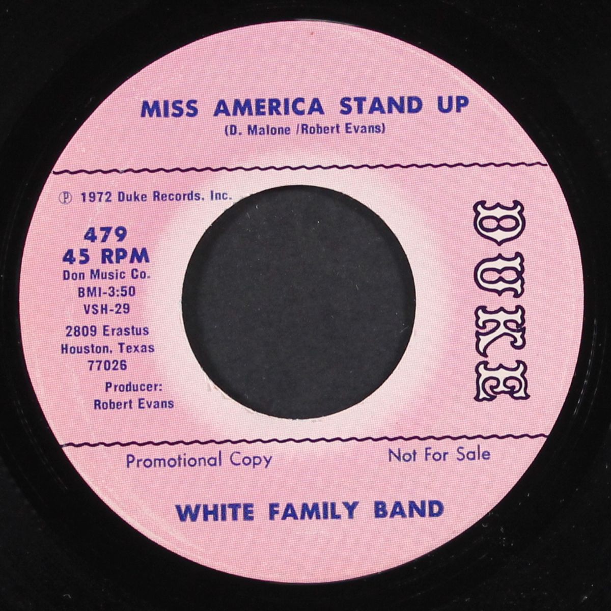 i'm a little bit smarter now / miss america stand up by WHITE FAMILY BAND