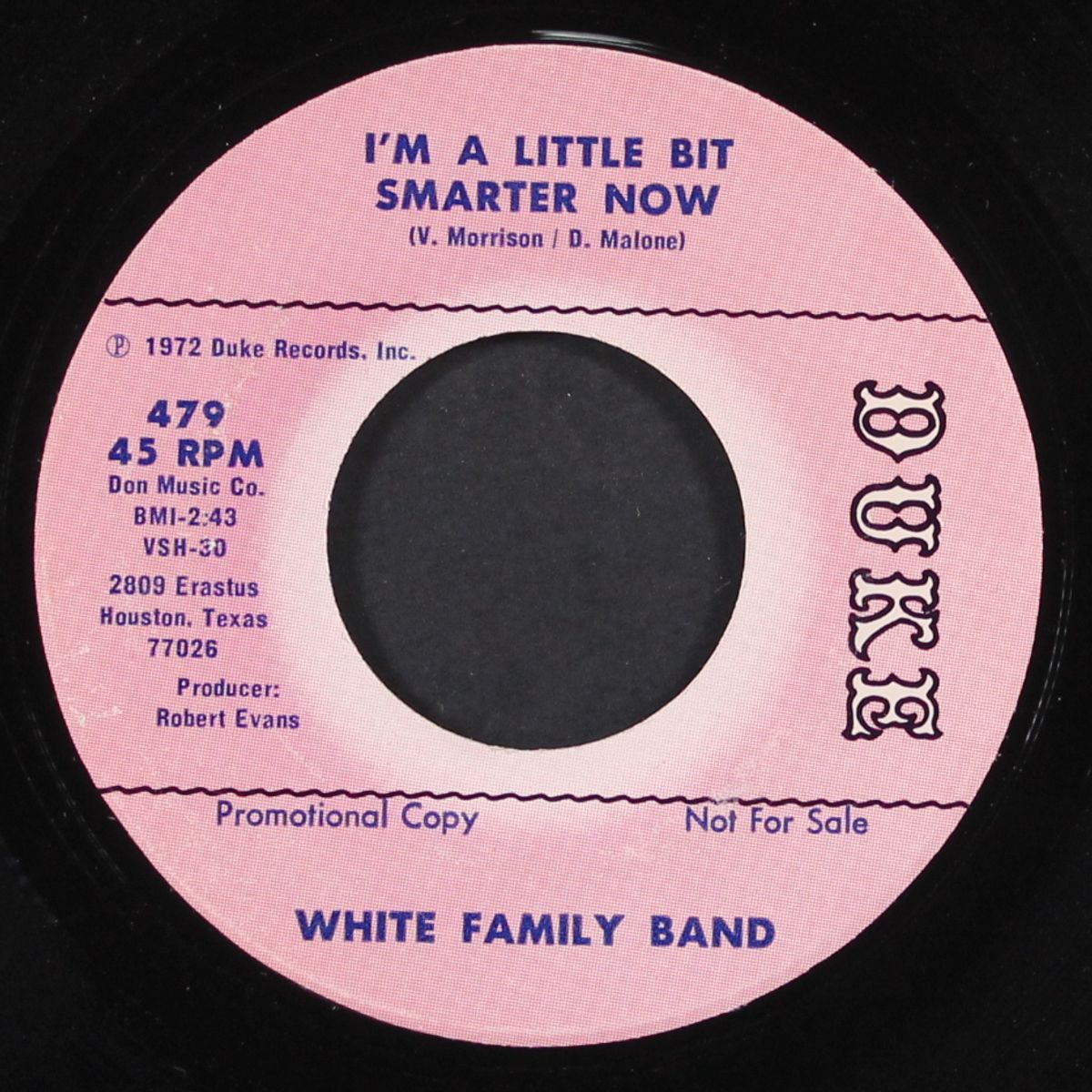 i'm a little bit smarter now / miss america stand up by WHITE FAMILY BAND