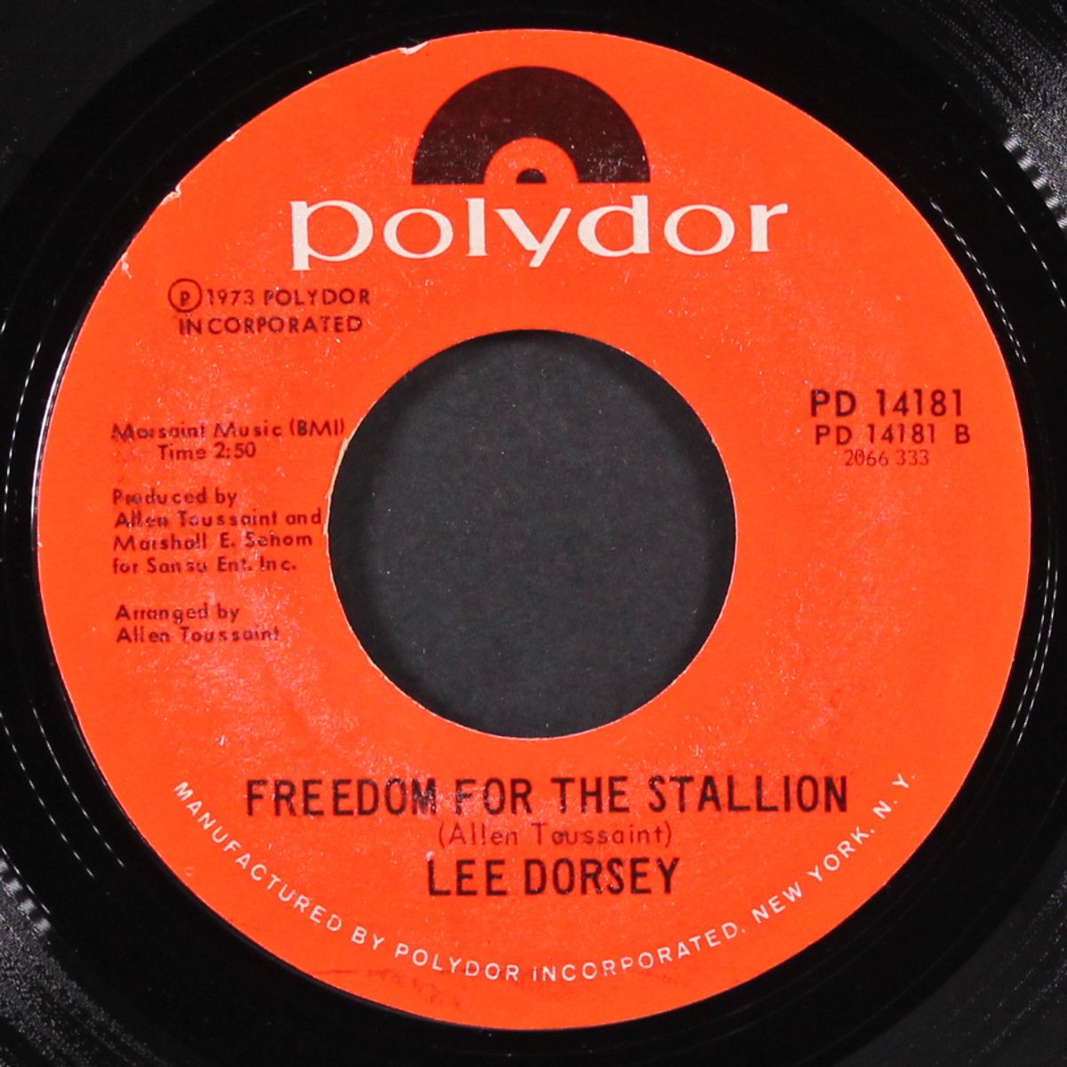 on your way down / freedom for the stallion by LEE DORSEY