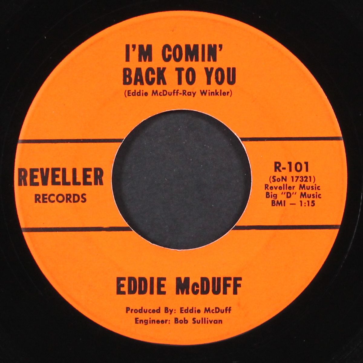 i'm gonna tell the world about you / i'm comin' back to you by EDDIE MCDUFF