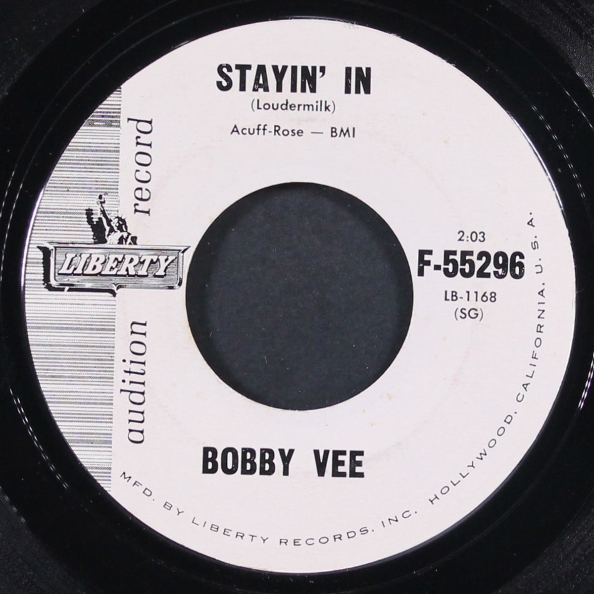 stayin' in by BOBBY VEE