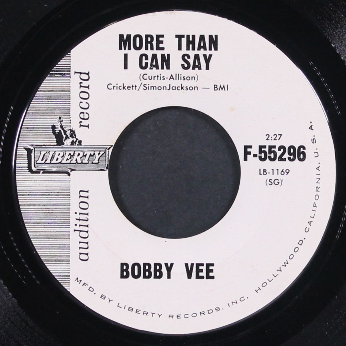 stayin' in by BOBBY VEE
