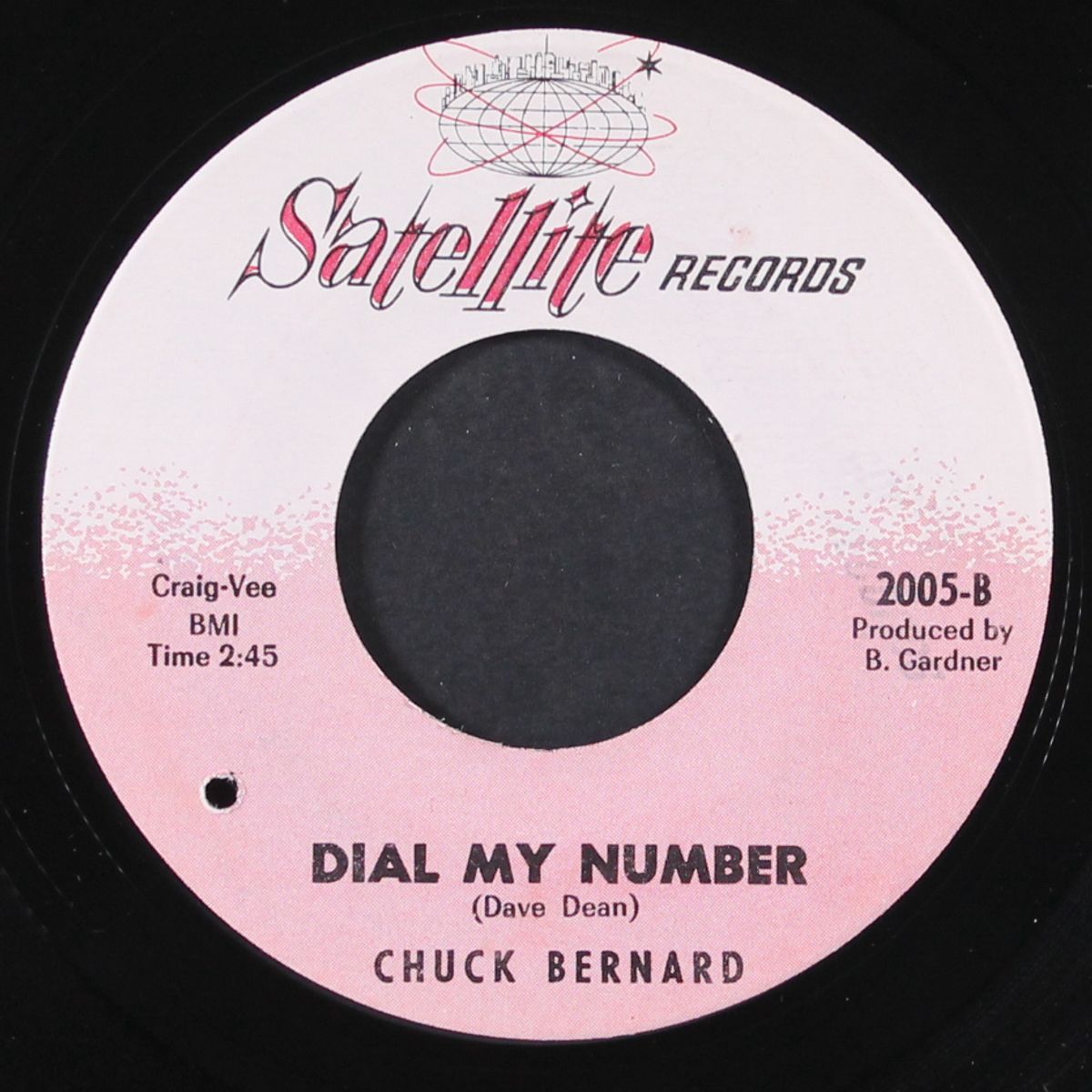 indian giver / dial my number by CHUCK BERNARD