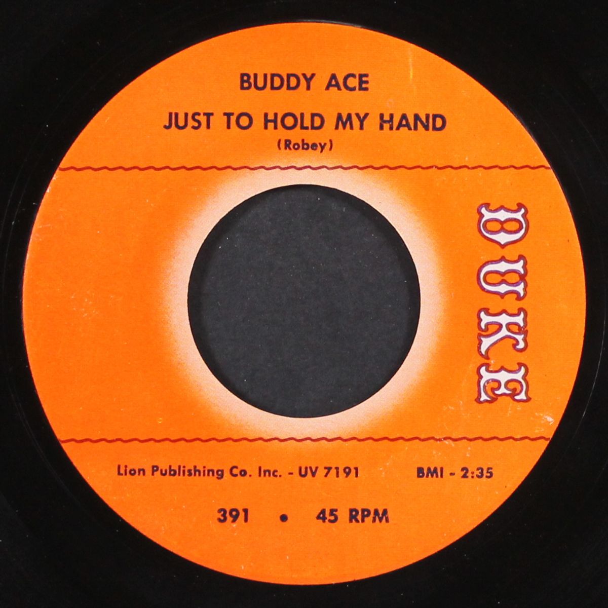 just to hold my hand / inside story by BUDDY ACE