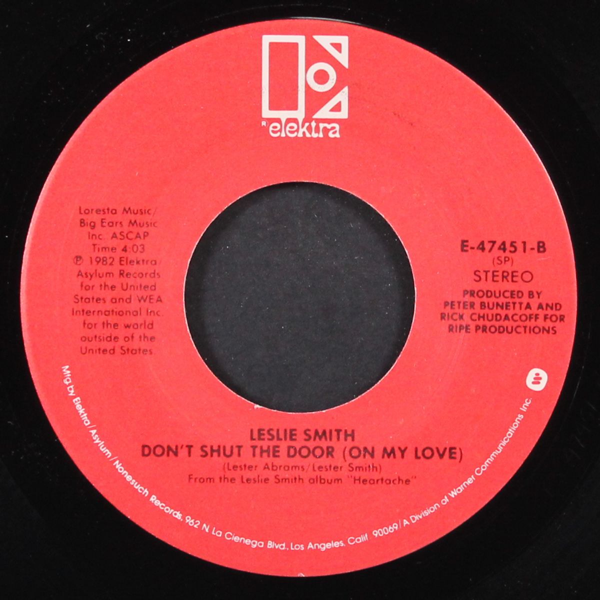 before the night is over / don't shut the door (on my love) by LESLIE SMITH & MERRY CLAYTON