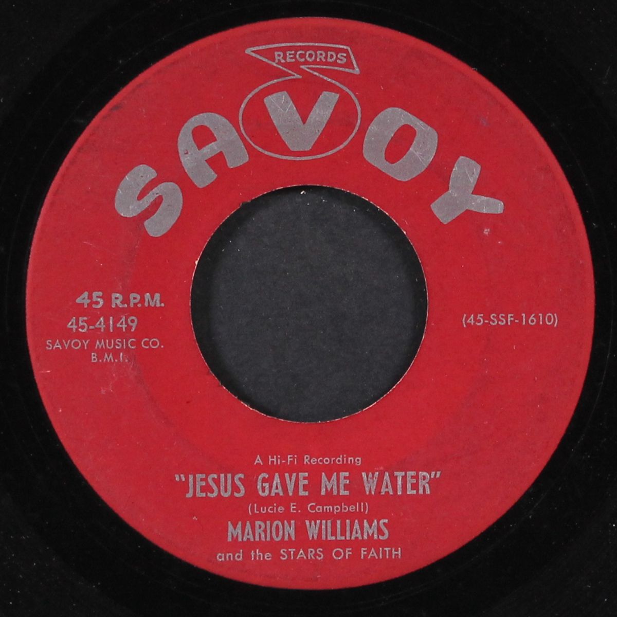 jesus gave me water / my lord and i by MARION WILLIAMS & STARS OF FAITH